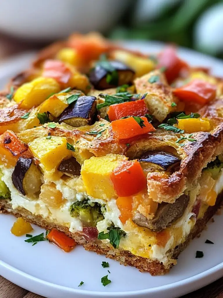 Veggie Dinner Strata