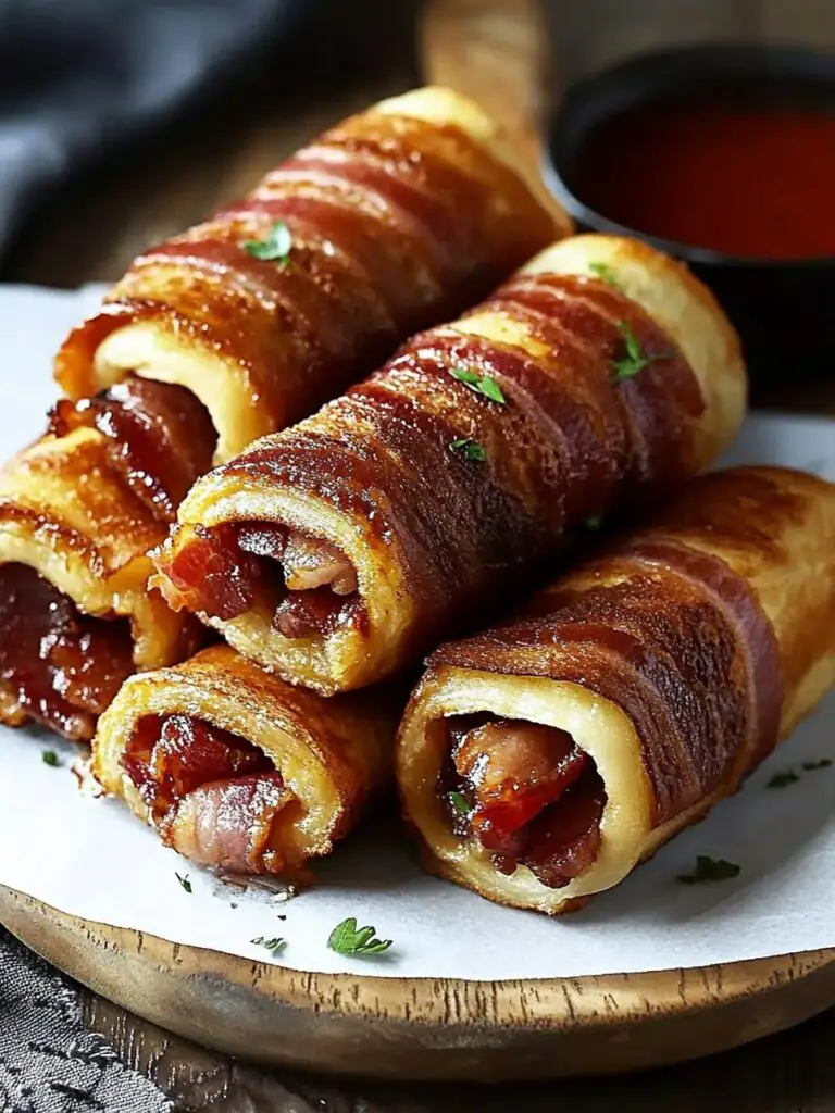 Bacon French Toast Roll-Ups