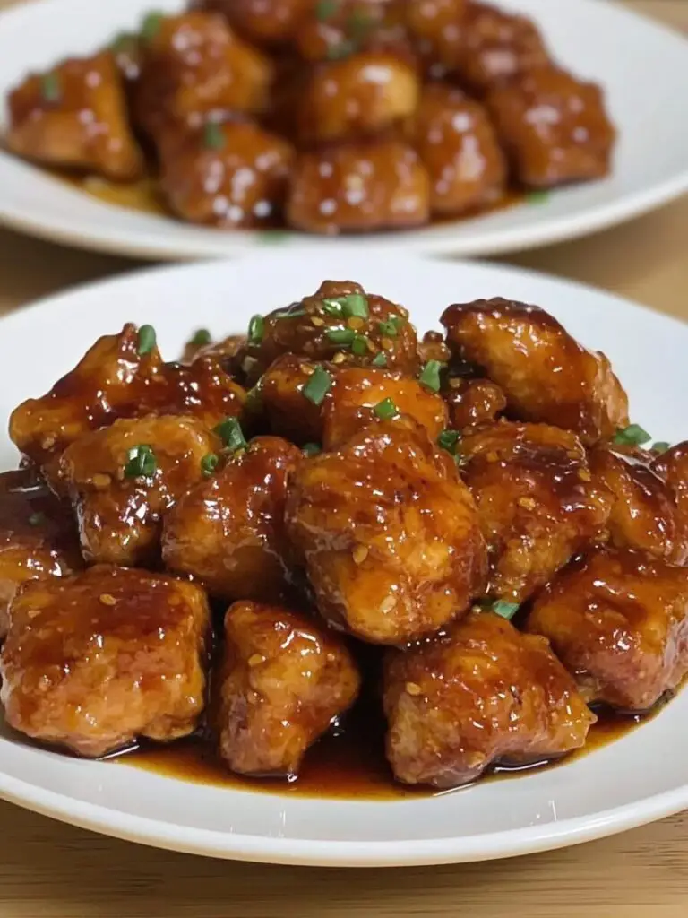 Honey Garlic Chicken Bites