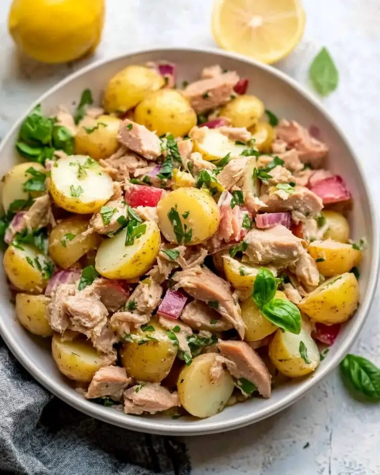 Italian Tuna Potato Salad