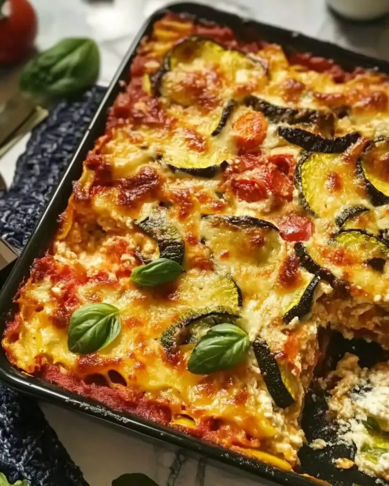 The Best Roasted Vegetable Lasagna – A Healthy & Flavorful Dish