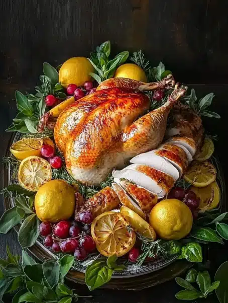 Lemon Herb Roast Turkey