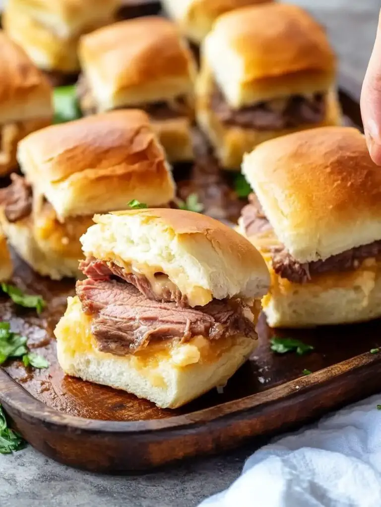 Hawaiian Roll Roast Beef Sliders