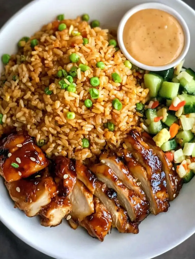 Hibachi Chicken with Fried Rice