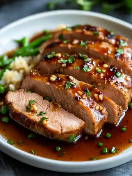 Honey Garlic Pork Tenderloin