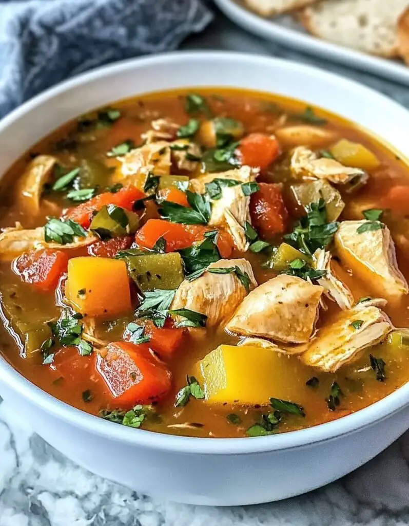 One-Pot Chicken and Vegetable Soup