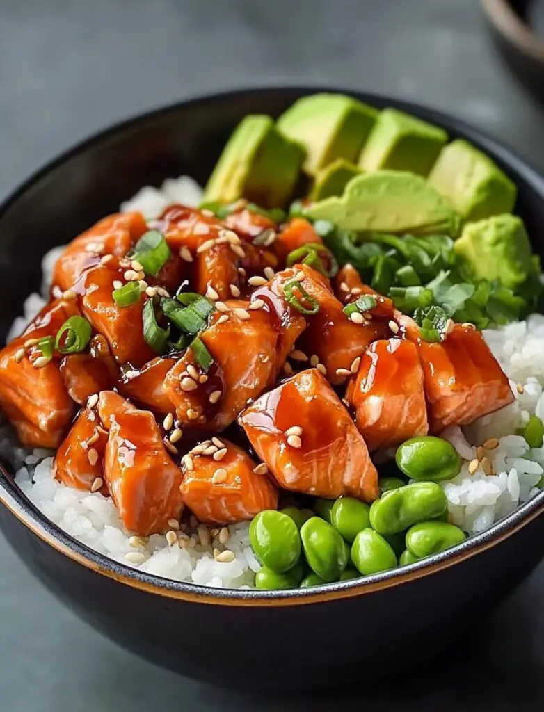 Teriyaki Salmon Bowl