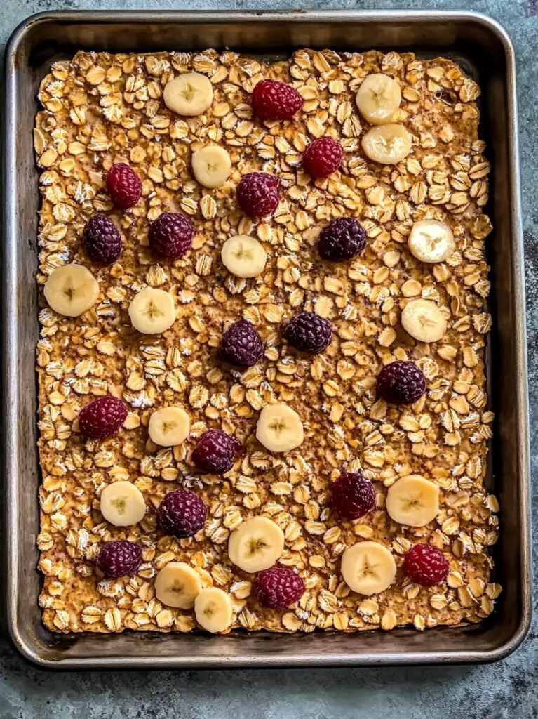 Easy Sheet Pan Oat Pancakes