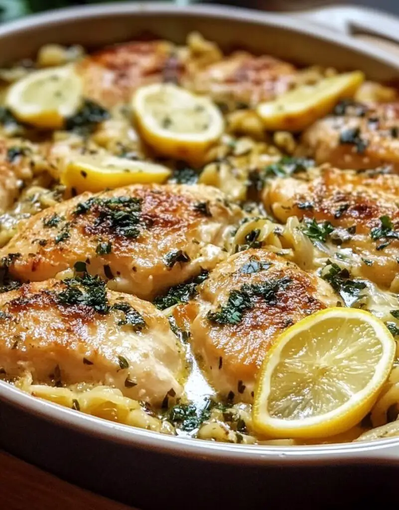 Chicken Piccata Casserole