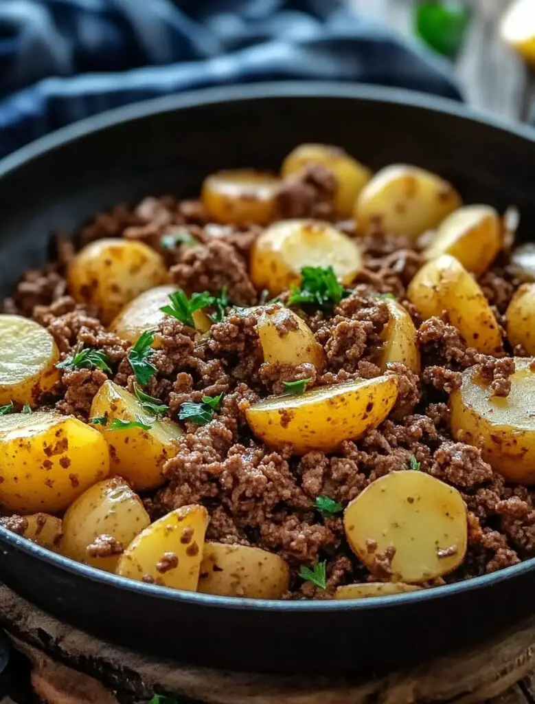 Ground Beef and Potatoes Recipe