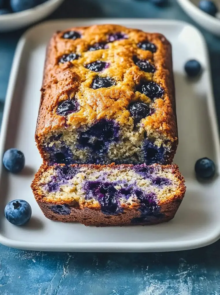 Blueberry Banana Bread