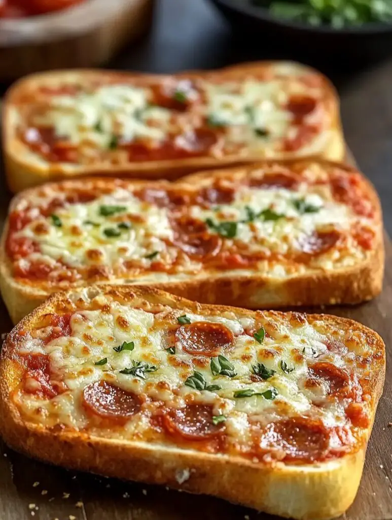 Pizza Toasts