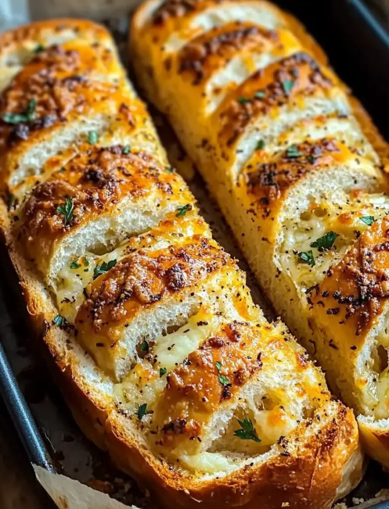 Air Fryer Garlic Bread