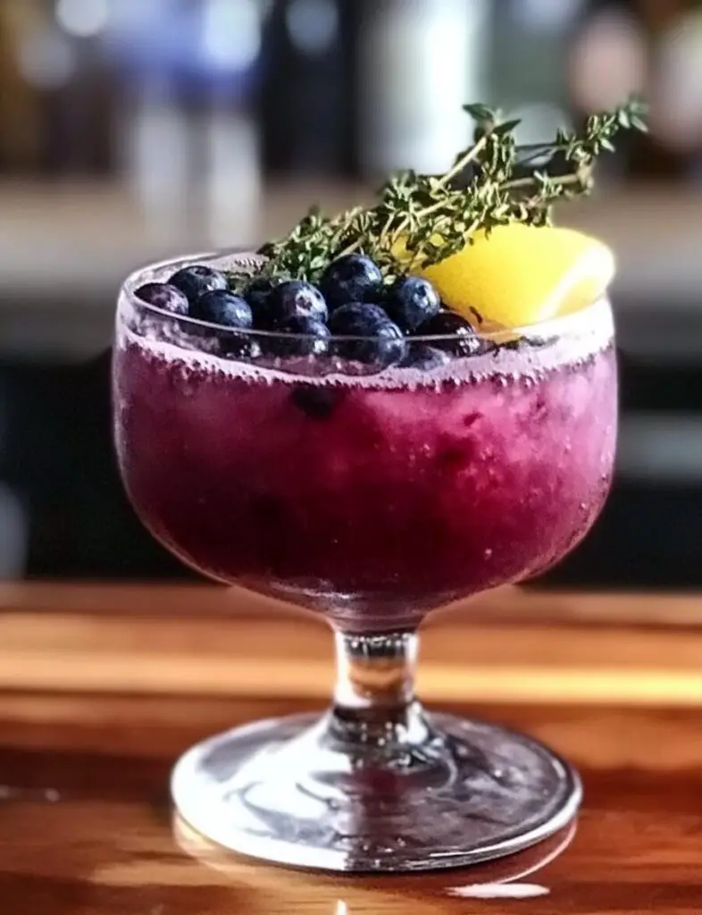 Blueberry Lemon Thyme Smash
