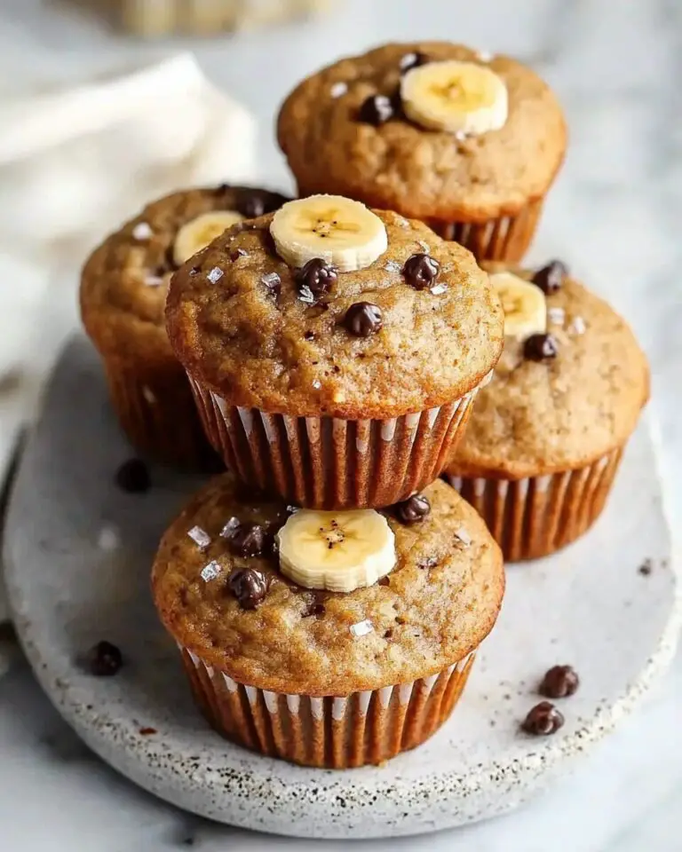 Easy Banana Protein Muffins – Perfect for Breakfast or Post-Workout!