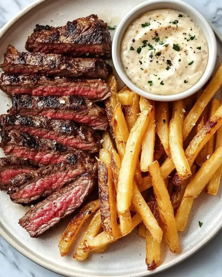 Steak Frites with Garlic Aioli