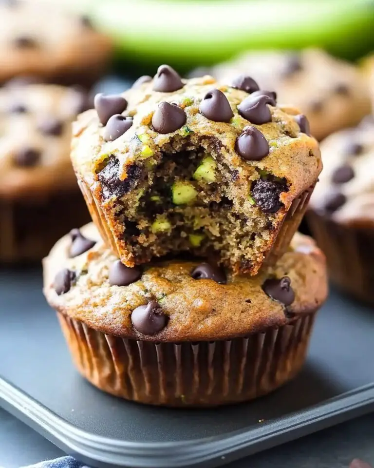 Chocolate Chip Zucchini Muffins