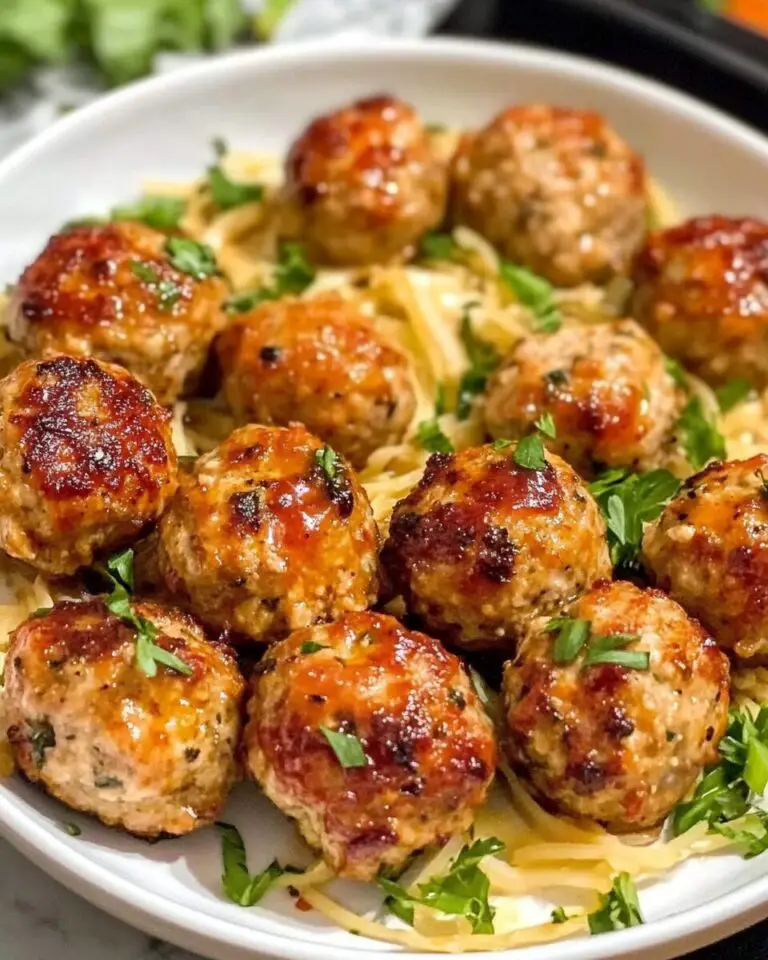 Air Fryer Turkey Meatballs