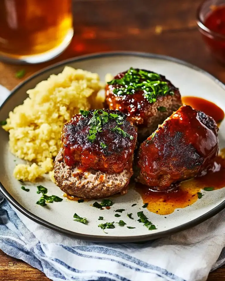 Juicy & Flavorful Mini Meatloaves – A Quick Dinner Idea
