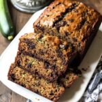 Zucchini Chocolate Chunk Coconut Bread