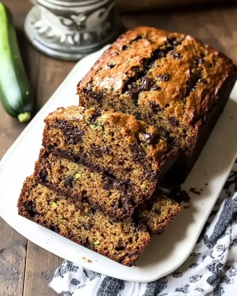 Zucchini Chocolate Chunk Coconut Bread