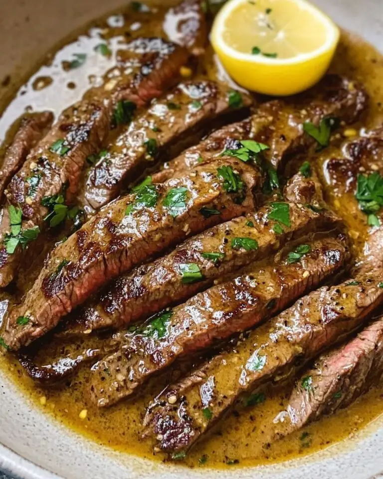 Pan-Seared Steak in Butter Sauce