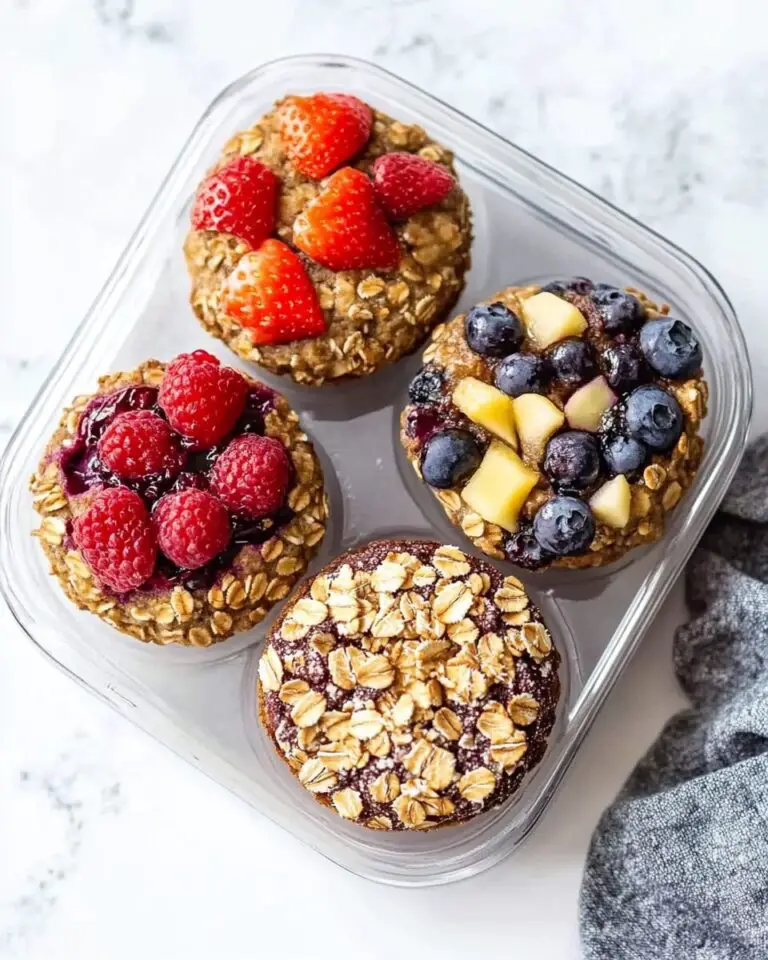 Healthy Oatmeal Muffins