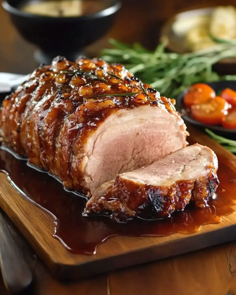 Honey Garlic Pork Roast – A Sweet & Savory Dinner Recipe