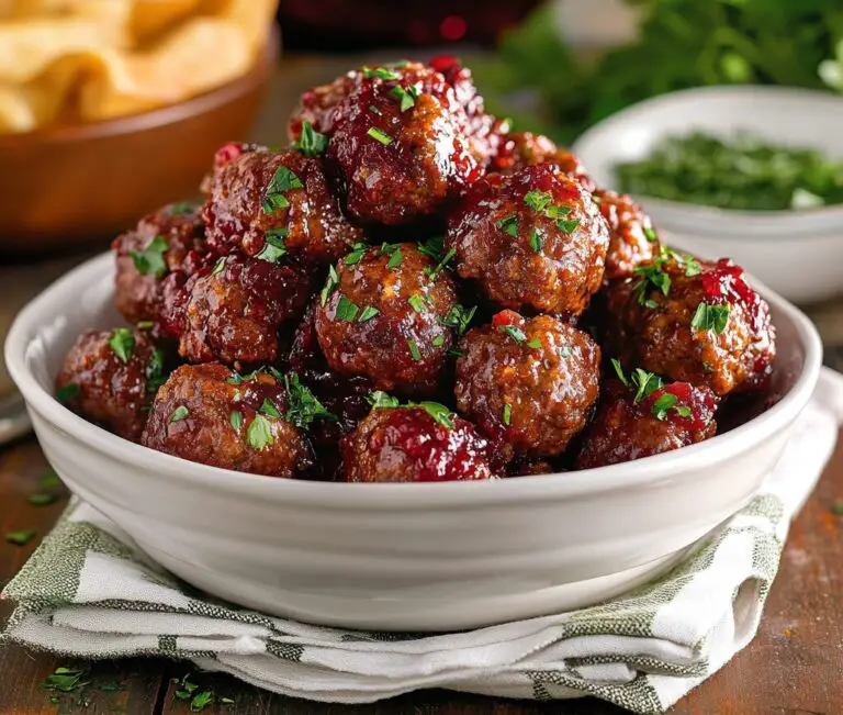 Cranberry Meatballs