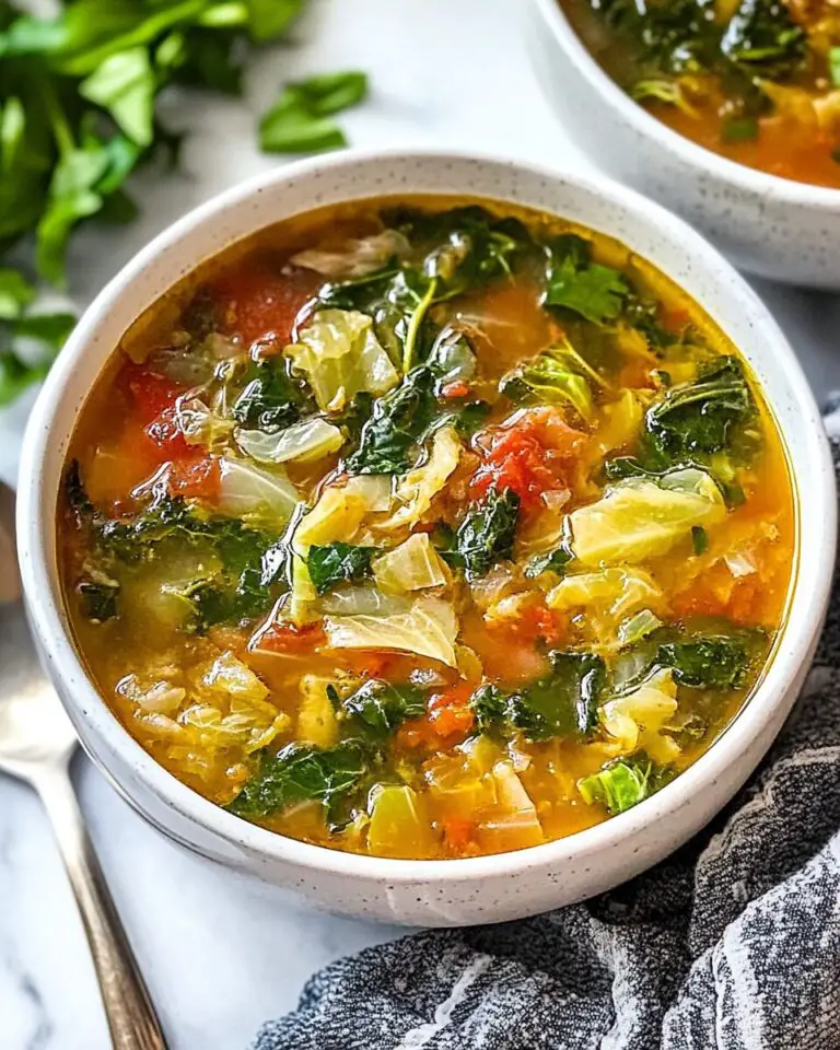 Collard Greens Cabbage Soup