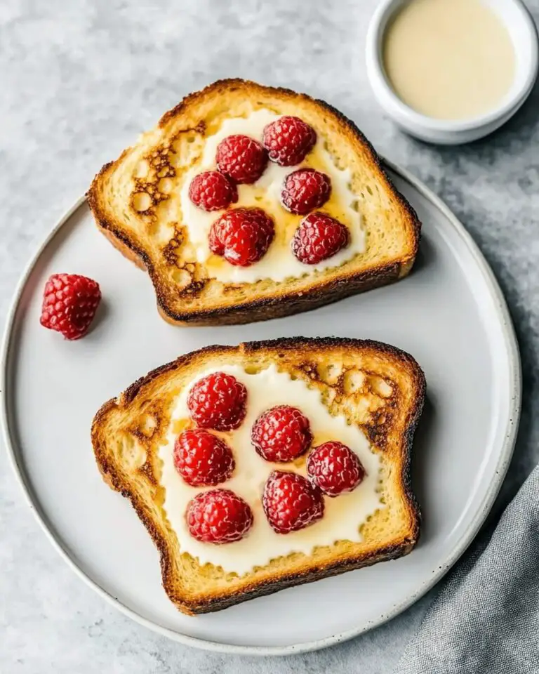 Custard Yogurt Toast