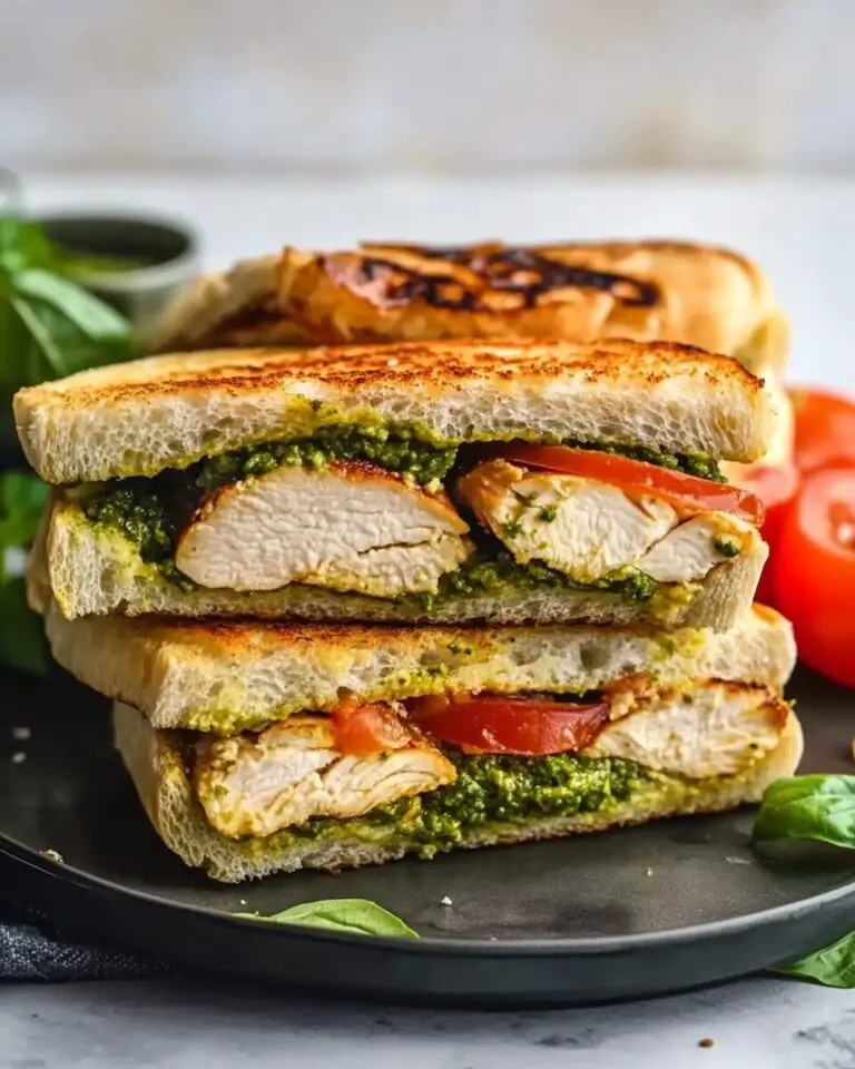 Chicken Pesto Sandwich