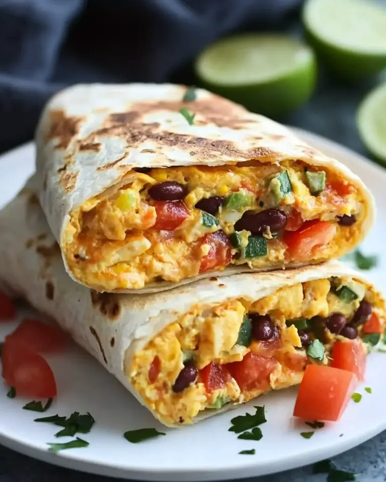 Denver Omelet Breakfast Burritos