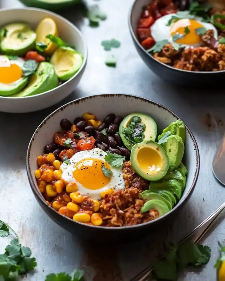 Mexican Breakfast Burrito Bowls