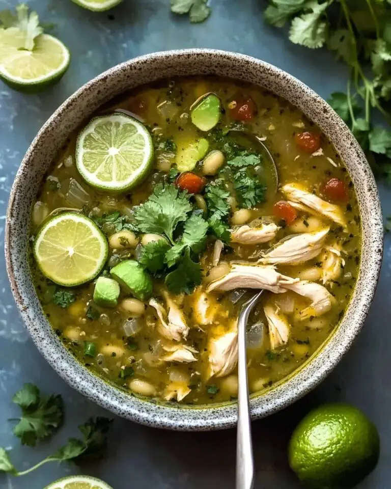 Salsa Verde Chicken Soup