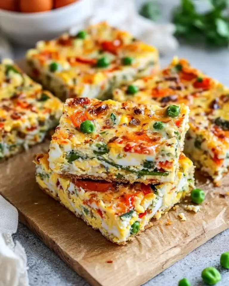 High Protein Cottage Cheese & Egg Breakfast Bars