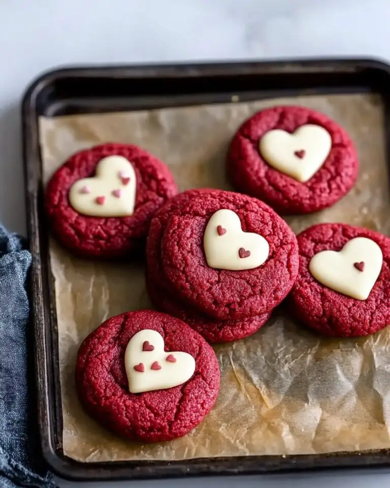 Red Velvet Sugar Cookies