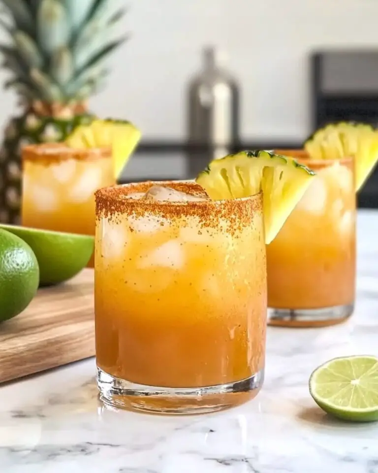 Spicy Pineapple Ginger Mocktail