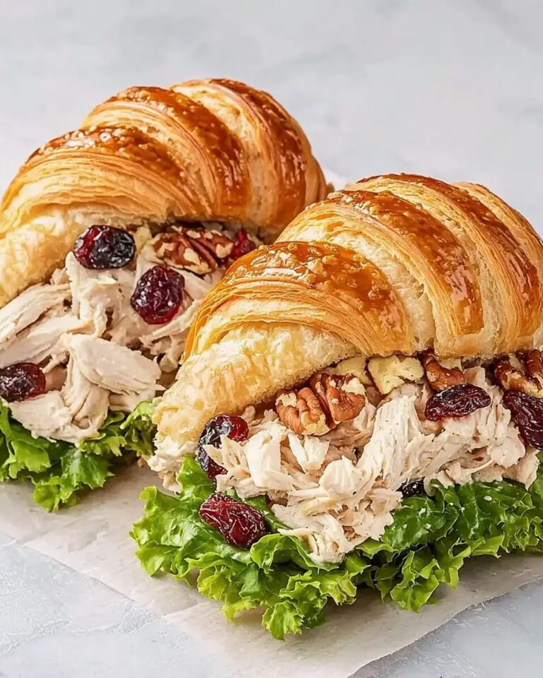 Chicken Salad Croissant Sandwich