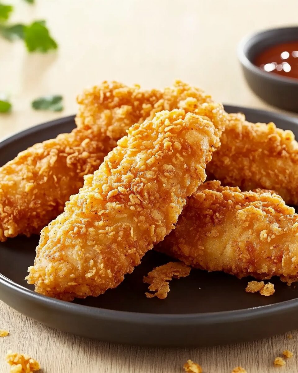 Golden Crunch Chicken Tenders - Sophia Recipes