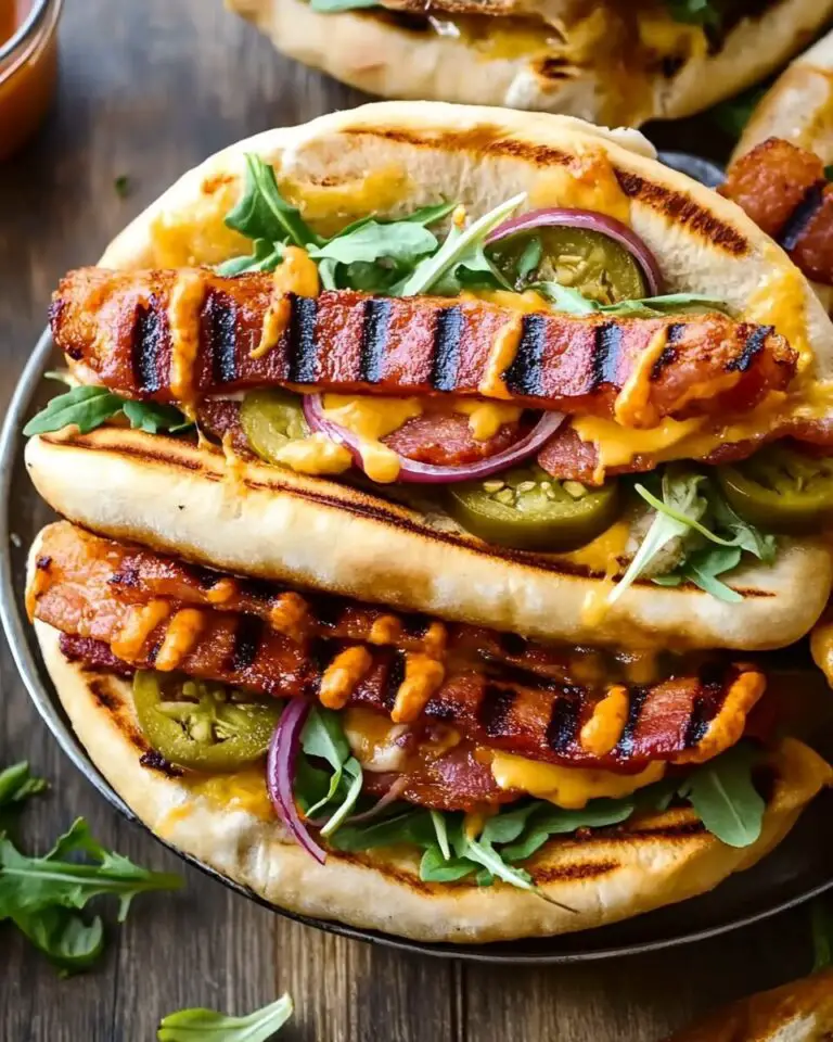 Grilled Smokie Pizza Sandwiches