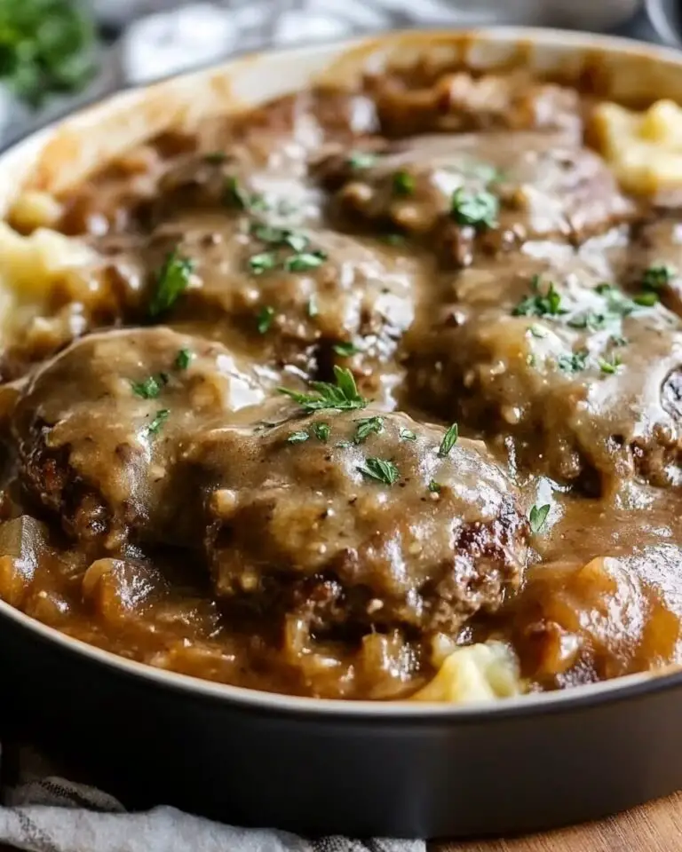 Amish Hamburger Steak Bake