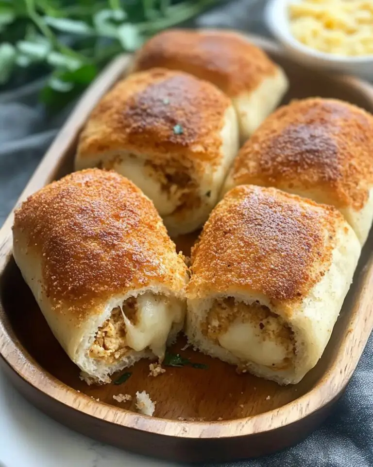 Chicken and Cheese Bread Rolls