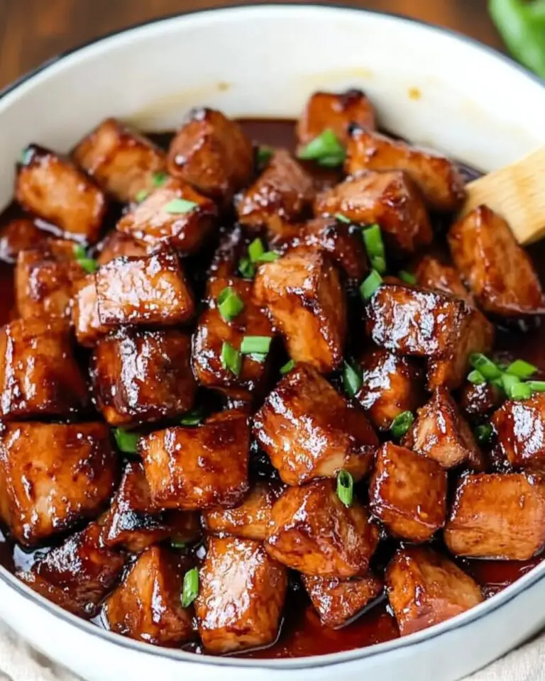 Braised Pork in Sweet Soy Sauce