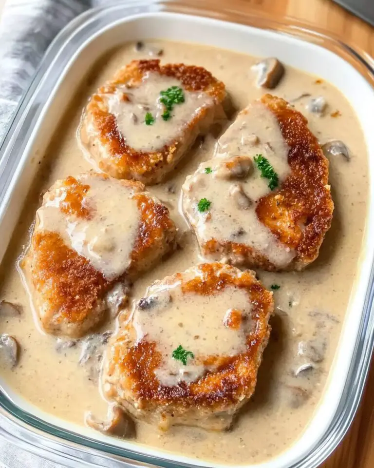 Baked Pork Chops with Cream of Mushroom Soup