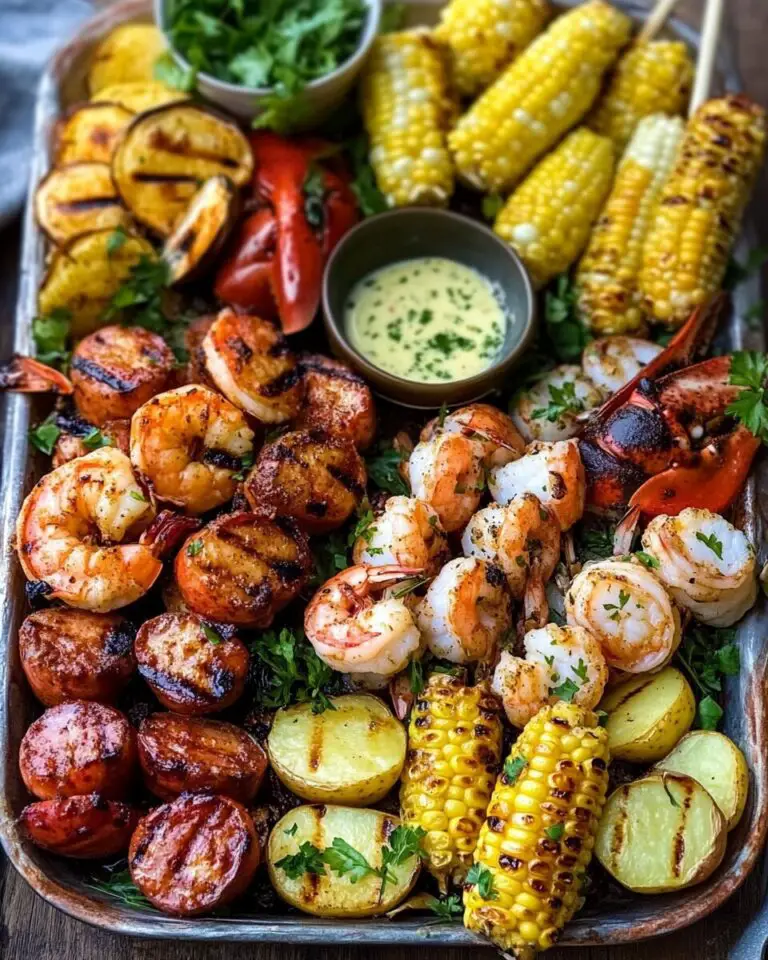 Grilled Mixed Seafood Platter