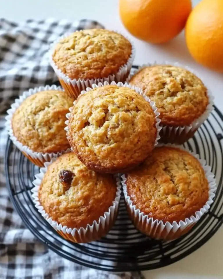 Orange, Date & Oat Muffins