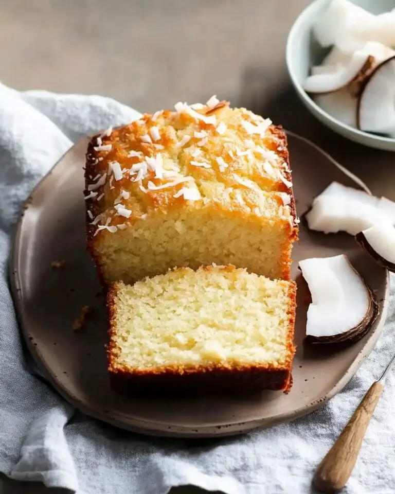 Triple Coconut Loaf