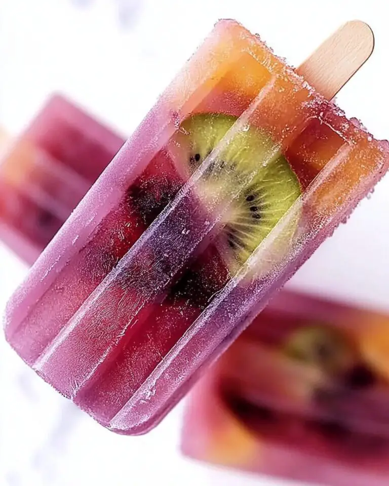 Fresh Fruit Popsicles