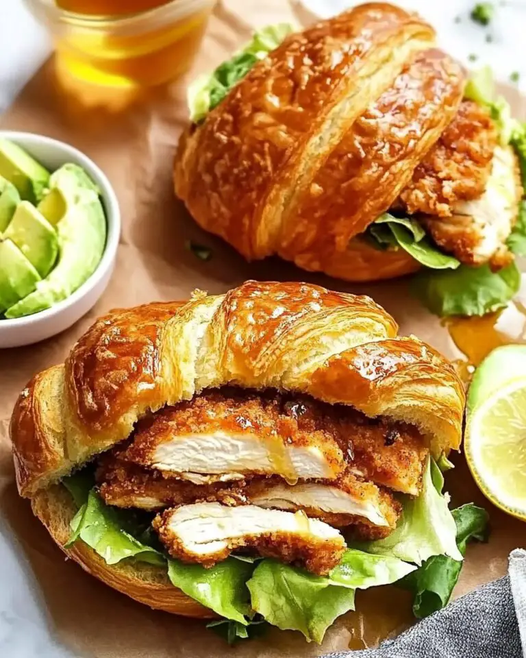 Crispy Chicken Croissant Sandwich